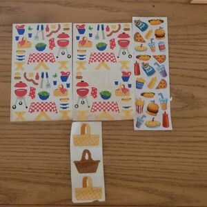 Vintage 90s MRS GROSSMAN'S Picknick Stickers